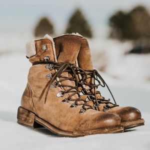 Freebird chaos lace up boots